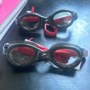 I am selling Speedo goggles. They will fit anyone going from a kid to an adult.
